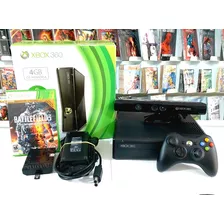 Console Microsoft Xbox 360 Bloqueado C/ Hd 250gb - Serial Batendo + Kinect Incluso 
