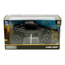 New Ray 1:18 Rzr Can Am Maverick X3 Negro Sport