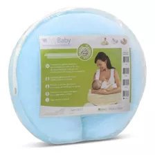 Almofada Para Amamentação My Baby Viscoelástico Theva Azul