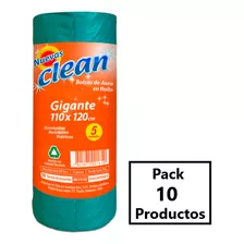 Bolsa Aseo Clean 110x120cm 5 Un (pack 10 Productos)