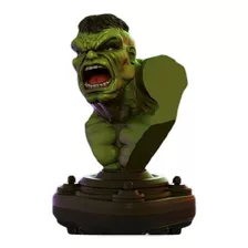 Incrível Hulk | Busto | 16cm | Decoração | 3d | Para Pintar