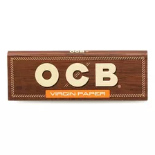 Combo De 5 Cajitas De Rolling Papers, Cueros Ocb Virgin 