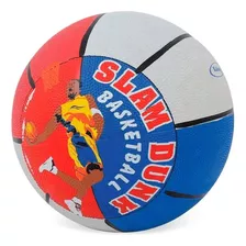 Bola De Basquete Infantil Slam Dunk Xalingo Basketball Cor Colorido