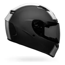 Capacete Bell Qualifier Dlx Rally Fosco # Cor Preto E Branco Fosco Tamanho Do Capacete 57-58