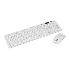 Hopemob Pack Teclado Y Mouse Inalambrico Wireless Bluetooth Compartible Pc Mac Receptor Usb