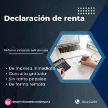 Declaración De Renta Por Contador Publico. 