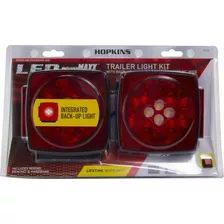 Kit Faros Traseros Luz Led Reversa Cuartos Freno Stop 12v