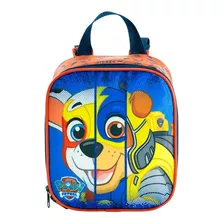 Lancheira Térmica Escolar Menino Patrulha Canina Mighty Pups Cor Azul Paw Patrol Super Filhotes