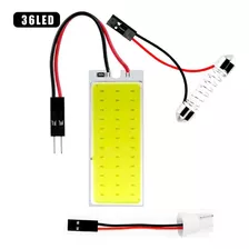 Bombillo 36 Led Techo Fusible O T10 Galleta Luz Blanca Carro