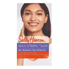 Sally Hansen Kit Tiras De Cera Eliminar Cabello Wax Strips