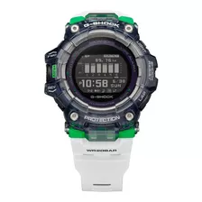 Reloj Hombre Casio G-shock Gbd-100sm 1a7 Caja 49.3mm Impacto Color De La Malla Blanco Color Del Bisel $$$ Color Del Fondo Negro