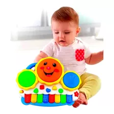 Pianinho Bebê Criança Musical Brinquedo Infantil Educativo