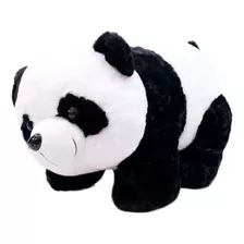 Urso Panda De Pelúcia Em Quatro Patas 35 Cm