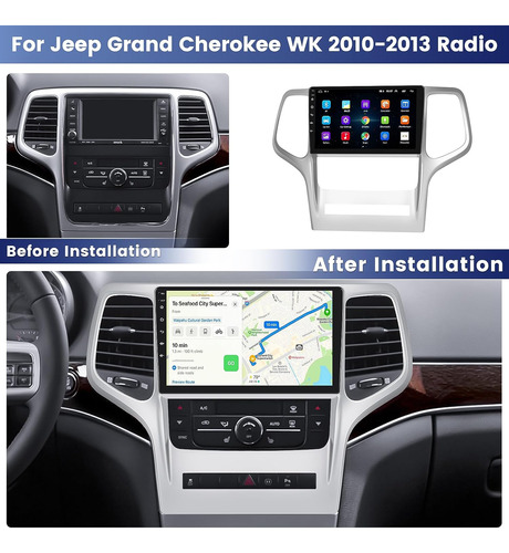 For Jeep Grand Cherokee Wk 2008-2013 Radio, Android Car Ster Foto 2