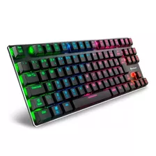 Teclado Mecânico Gamer Sharkoon Purewriter Rgb Kailh Blue