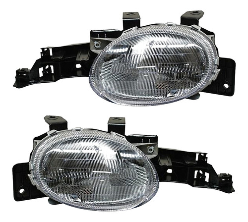 Set 2 Faros Chrysler Neon 94_99 Generica Foto 6