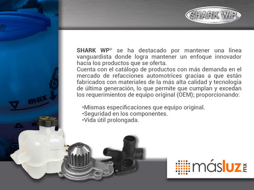 (1) Bomba Agua Oldsmobile Lss 3.8l V6 96/99 Shark Foto 6