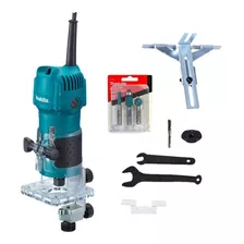 Tupia Palma Pinça 6mme 1/4 3 Fresas 530w 3709p Makita