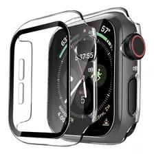 Carcasa Para Apple Watch Con Vidrio Templado Premium Series