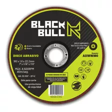 Disco Abrasivo Corte Extrafino Profesional 7 (25) Color Negro