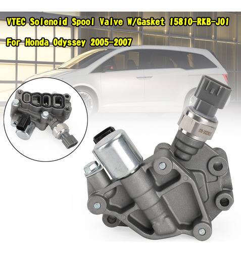 Vlvula De Bobina Solenoide Vtec For Honda Odyssey 2005-200 Foto 9