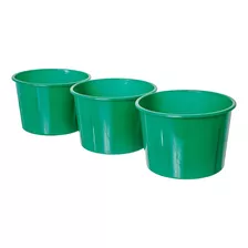 Balde De Pipoca 1,5lt - 50 Unidades - Verde Bandeira