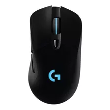 Mouse Gamer De Juego Inalámbrico Recargable Logitech G G Series Lightspeed G703 Negro