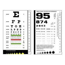Nova Tabela De Optotipos De Bolso De Rosenbaum