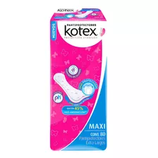 Pantiprotector Kotex Maxi Extra Largo Con 80 Piezas