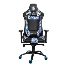 Silla Gamer Con Diseñor Ergonomico Sades Referencia Dorado 