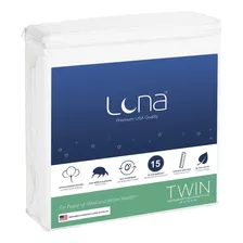 Protector De Colchon Luna Twin, Funda De Colchon Impermea...