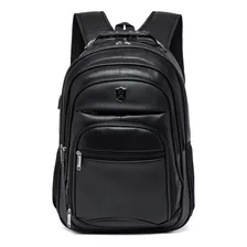 Mochila Executiva Masculina Cabo De Aço Espaçosa Reforçada