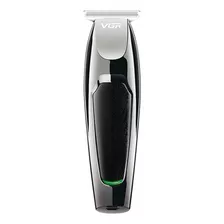 Vgr Máquina Corte Cabelo Barba Profissional Prateado Bivolt