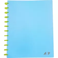 Pasta Catalogo - A4 Candy Pp 30 Env. Azul/verde - Acp