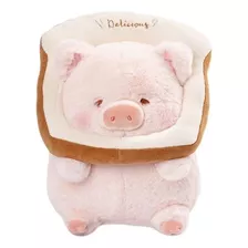 Lulu Pig Bread Gluttonous Pig Doll Boneca De Pelúcia Toast P