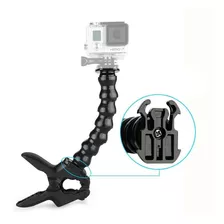 Soporte Flexible Jaws Clamp Gopro Pinza Montaje Desmontable