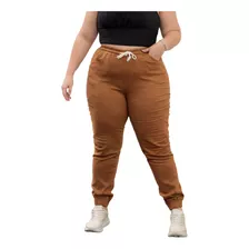 Roupas Tamanhos Grande Calça Jogger Feminina Lycra 50 Ao 60 