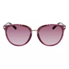 Anne Klein Ak7073 Anteojos De Sol Redondos Para Mujer, Merlo