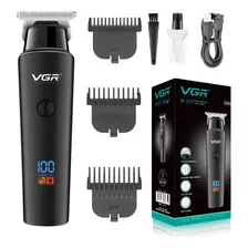 Maquina De Cortar Cabelo Barba Profissional Sem Fio Vgr V937