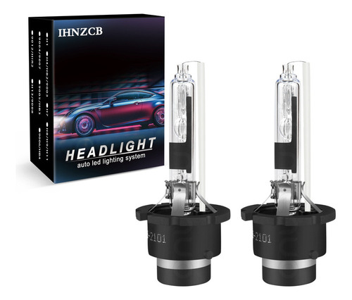 Foto de 2pcs D2r 6000k Blanco Hid Xenon Faro De Luz Baja Kit