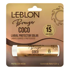 Leblon Balsamo Labial Fps30 4,25 Gr Sabor Coco/bronzer