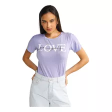 Blusa Camiseta Love D Bell