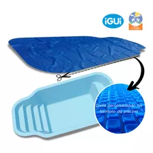 Capa Termica Piscina Igui Farol Da Barra 6x3 Azul 300 Micras