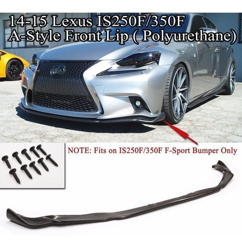 Lip Spoiler De Defensa Delantera Lexus Is200t Is250 Is300 Is Foto 3