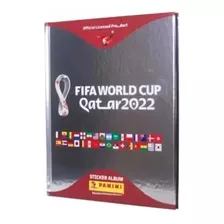 Album Copa Do Mundo 2022 Capa Dura Prata 50 Figurinhas