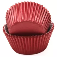 Chef Craft Classic Cupcake Liners, 50 Count, Dark Red