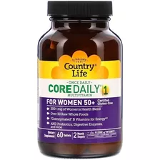 Country Life | Core Daily-1 Multivitamin Women 50+ | 60 Tabs