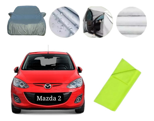 Foto de Pijama Forro Para Mazda 2 Hatchback Cobertor Premium