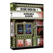Box Sessão Trash Vol. 1 ( Filmes Alligator ) 2 Dvd's + Cards