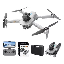 E88 Pro Drone Hk9 Câmera 4k Uhd Vídeo Profissional 2.4ghz No Brasil Cor Branco
